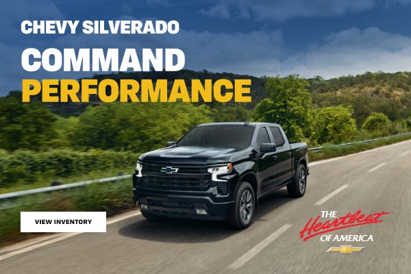 2026 Chevy Silverado 1500. Command performance.